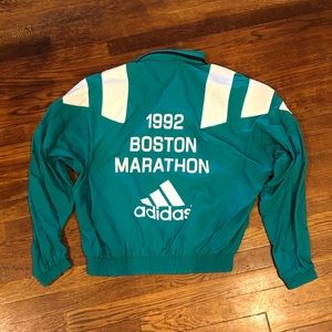 1992 Boston Marathon jacket vintage